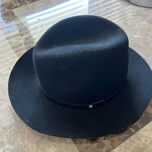 Vintage Rag & Bone wool fedora with tags.